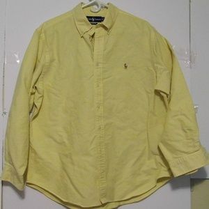 Ralph Lauren Classic Men's Long Sleeve Button Down